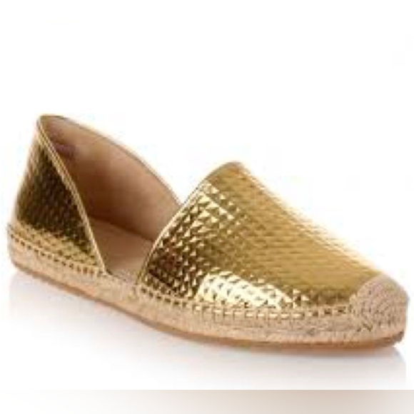 Jimmy Choo Shoes - Jimmy Choo Dreya D'Orsay Espadrille Flats - Size 7.5